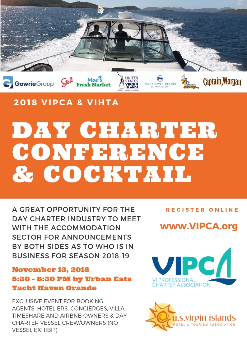 Day Charter Conference and Cocktail 13th Nov 5.30pm YHG Day Charter Conference and Cocktail 13th Nov 5.30pm YHG